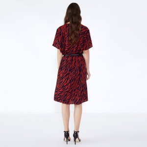 Prairie Chic Röd Striped Club Women Clothing 2019 Klänningar Women Party