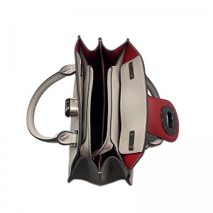 Eleganta vattentäta Lady Satchel väskor pu unik handväska