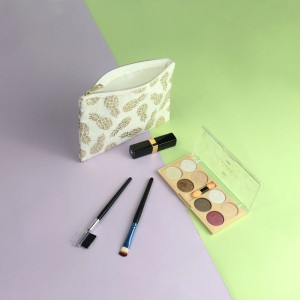 Högkvalitativ och miljövänlig ananasfiberfasion kosmetisk väska