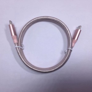 Nylon Brided Data Cable Type-C till Type-C