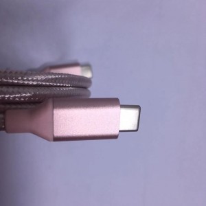 Nylon Brided Data Cable Type-C till Type-C