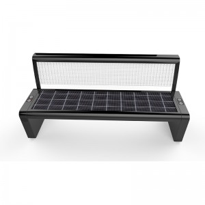 Direct Factory Outdoor Reklam LED Light Box Smart Solar Garden Bench