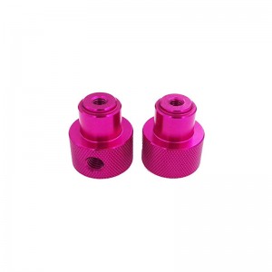 CNC Precision Turning Bushing Färgglada Anodiserande Aluminium Brass Ship Boat Parts
