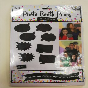 Dance Party Prom Favoritsatser Foto booth rekvisita med krita