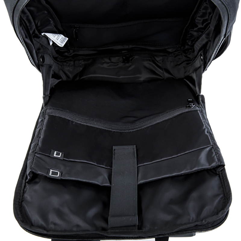 18SA-6977M vattentät PU med nylon toppkvalitet mode slim business väska antitheft bärbar dator ryggsäck