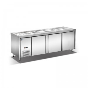 Miljövänlig luftkylningsunderlag Sandwichbordsbord 0 ~ 10 ° C