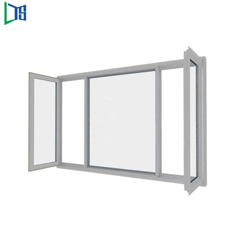 Ny design Aluminium Casement Windows / Awning Window Fasta fönsterfabrik i Foshan