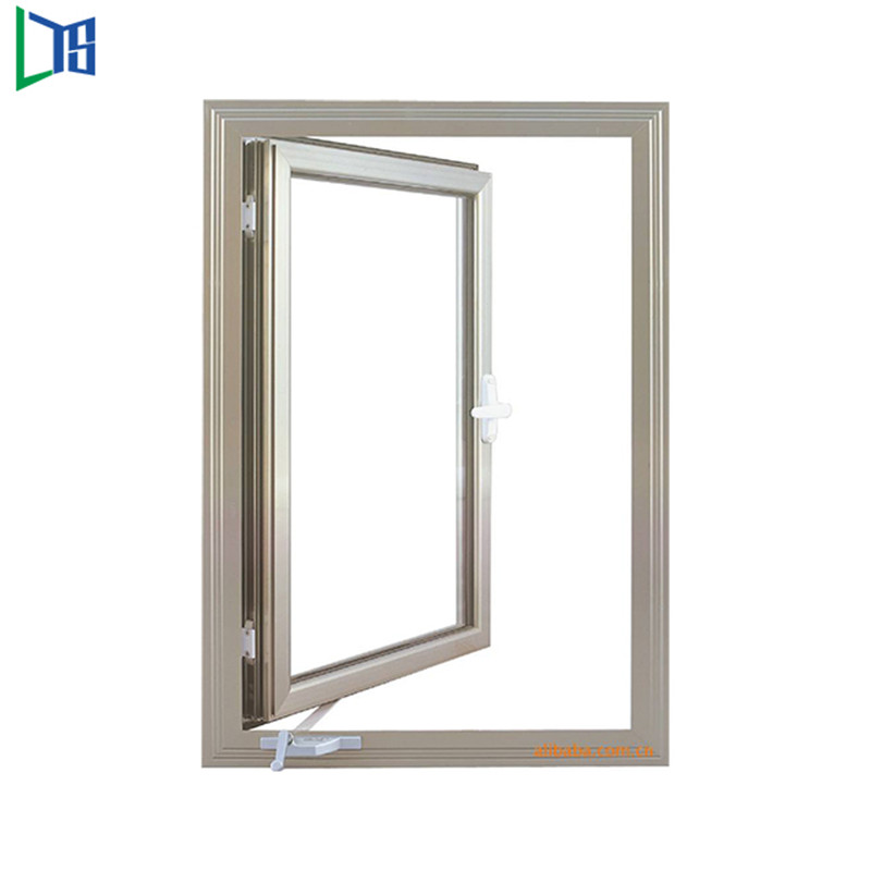 Ny design Aluminium Casement Windows / Awning Window Fasta fönsterfabrik i Foshan