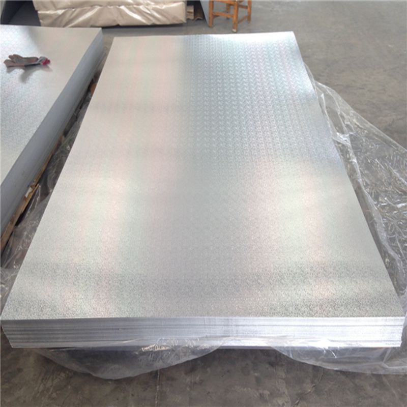 5052 5754 präglad aluminiumplatta (diamant / indikator / fem barer)