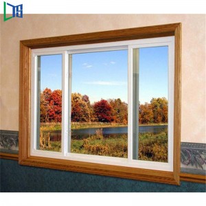 Kinesisk Leverantör Stort Aluminium Fönster Glas Fönster med Myggnät Pris på Aluminium Glidande Fönster