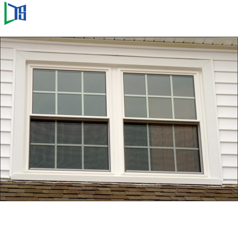 Fabrikspris Aluminium Double Hung Windows Single Hung Windows Vertikal Sldiing Windows