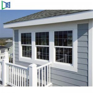 Foshan Factory Aluminium Hung Vertikal Glidande Fönster Glidande Aluminium Glas Fönster Tillverkare Dubbelglas
