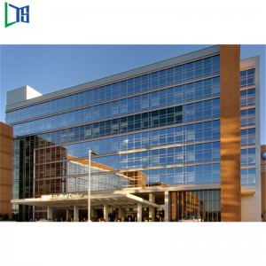 Senaste Design Powder Coating Aluminium Cladding Curtain Wall Coil Filippinerna