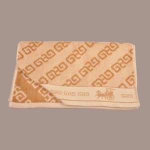 Naturfärgad bomull Jacquard Handduk