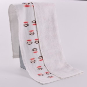 Singel Loop Tryckt Handduk