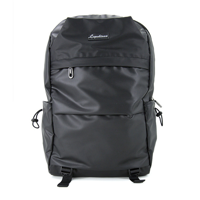 19SC-7927D svart färg casual stil män företag reser vattentät bärbar ryggsäck