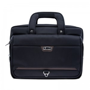 17SG-7584F Klassisk Business Vattentålig Resväska Väska Väska 15,6 tum Utökningsbar Messenger Axelväska För Dator