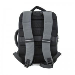 19SA-7936D varm försäljning stor kapacitet 1680D polyester med PU trim mode män bärbar ryggsäck 15.6