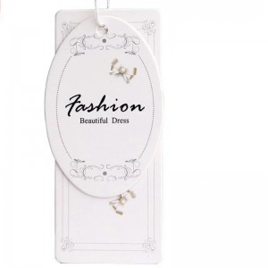 Creative Fashion Clothing etikett hangtag Skräddarsydd 04