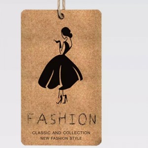 Creative Fashion Clothing etikett hangtag Custom made 5
