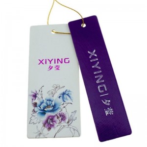 Creative Fashion Clothing etikett hangtag Custom made 6
