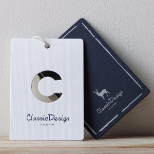 Creative Fashion Clothing etikett hangtag Skräddarsydd 7