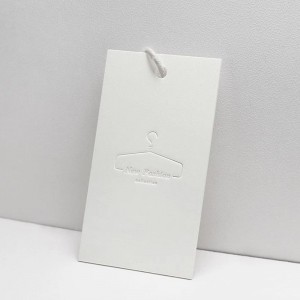 Creative Fashion Clothing etikett hangtag Skräddarsydd 8