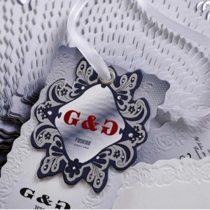 Creative Fashion Clothing etikett hangtag Skräddarsydd 12