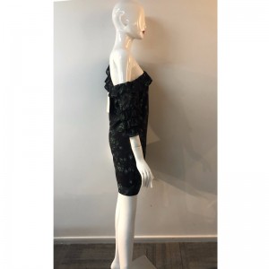FLORAL SKOULDER DRESS JLWD0013
