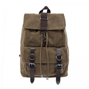 17SC-5848M Partihandel Durable Travel Canvas Ryggsäck Man Custom 15 \