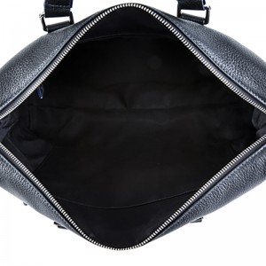 18SG-6817F Mäns Leechee äkta läder bärbar dator portfölj väska