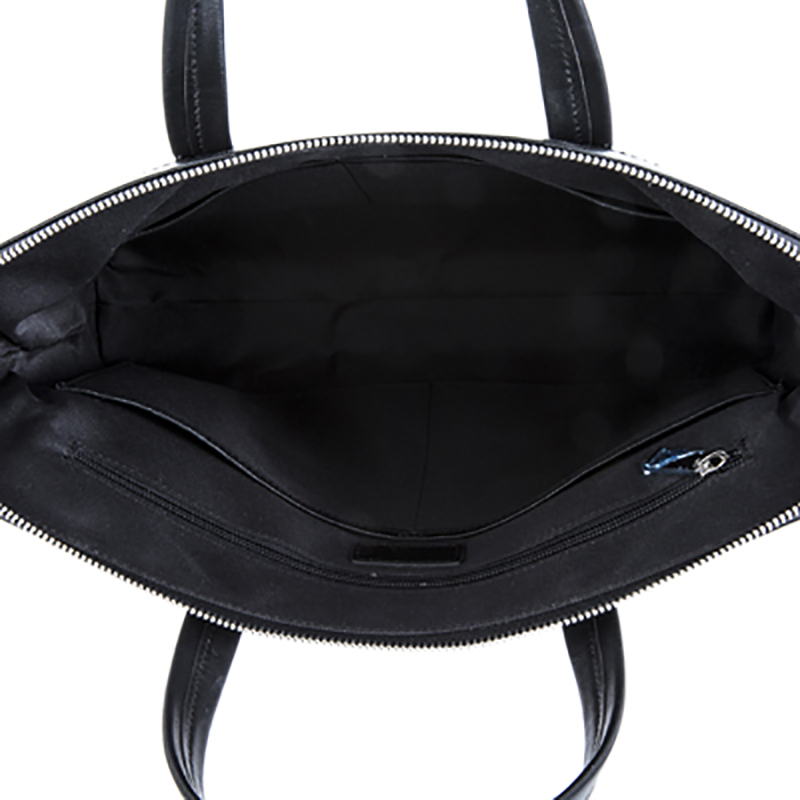 18SG-6819F Läderfodral för män Stor kapacitet 15,6 tums laptop Business Briefcase Läder