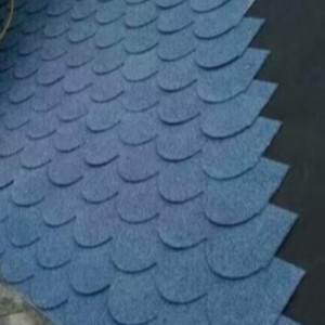 Färgad sten metall fiskskala