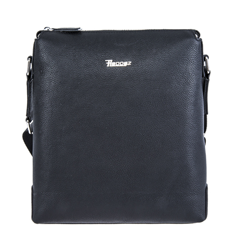 18SG-6827F Soft touch högkvalitativ cowhide läder crossbody väska för män