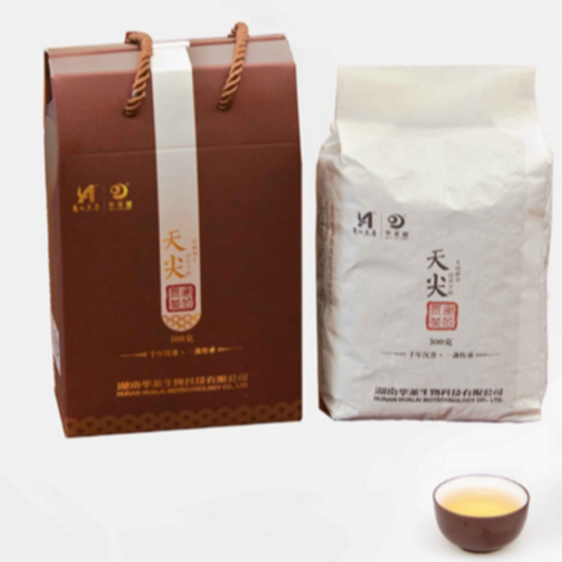 Högkvalitativ naturlig hunan anhua hälsovård svart te