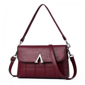 HD0823 - Anpassad High-end kvinnors enkel axelväska äkta crossbody väska