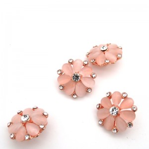 Modeplaggtillbehör Rhinestone designer knappar 5