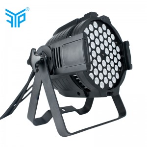 fabrik grossist professionell 54 * 3w utomhus vägg bricka par ljus RGBW LED källa med hög kvalitet