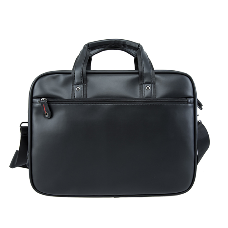 18SG-7031D Mäns PU Läder Messenger Bag Hane Business Laptop Dator Väska Zipper Front Pocket Axelväska Handväska För Man