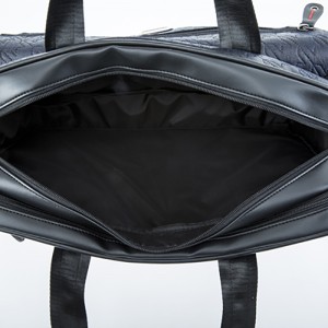 18SG-7031D Mäns PU Läder Messenger Bag Hane Business Laptop Dator Väska Zipper Front Pocket Axelväska Handväska För Man