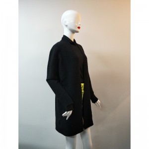 REN COLLECTION SVART CARDIGAN RLWS0028F