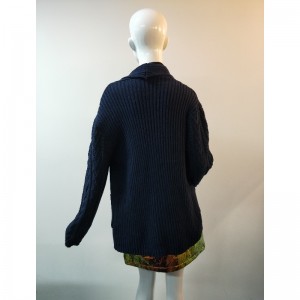 ABERCROMBIE \u0026 FITCH BLUE CARDIGAN RLWS0030F