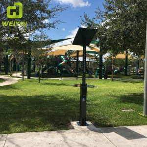 Smart Solar Power USB-laddningsstation för utomhusbruk