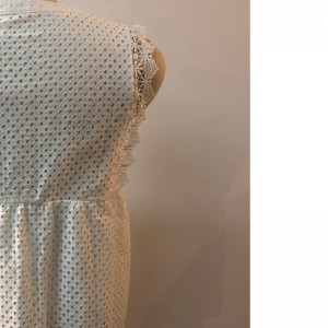 WHITE DOT BLOUSE JLWB0010