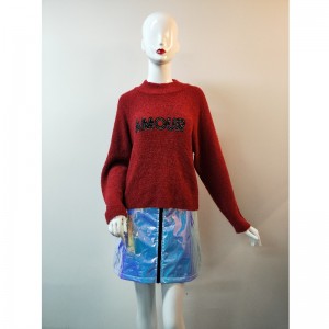 RÖD LETTER PRINT SWEATER RLWS0065F