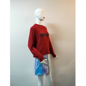 RÖD LETTER PRINT SWEATER RLWS0065F