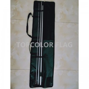 Högkvalitativ Wholesale 16ft Beach Feather Flag With Flexible Pole