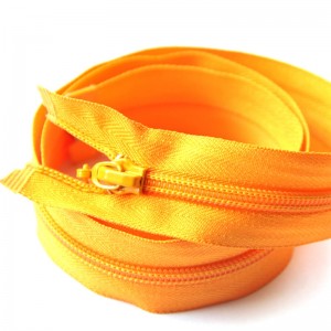 Bomullsrock öppen ände 70 cm 5 # nylon dragkedja 5