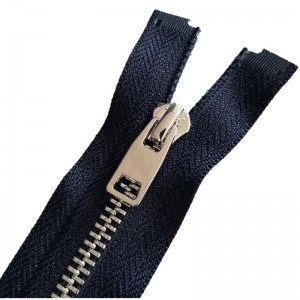 Metal Zipper Light Gold Teeth Messing Zipper för plagg, handväskor 12