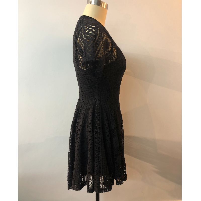 BLACK LACE DRESS JLWD0034